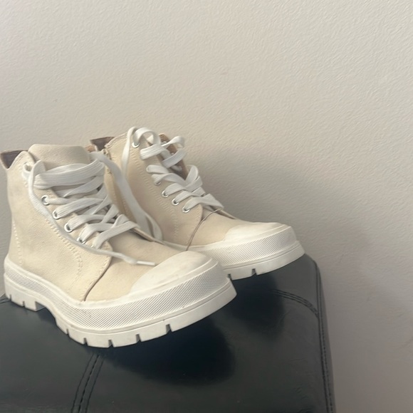 Soda canvas size 9 chunky boots y2k - Picture 1 of 9